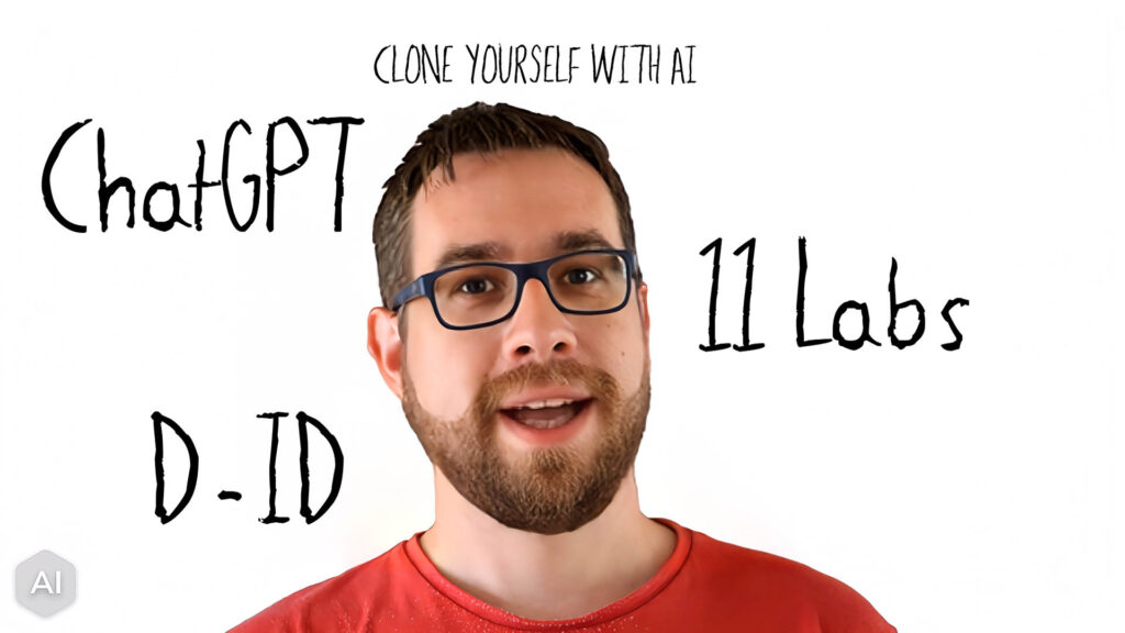 How to clone yourself with AI using ChatGPT, Eleven Labs and D-ID